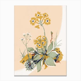 Alpine Flowers Canvas Print