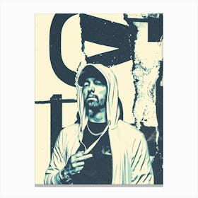 Eminem Rapper Canvas Print