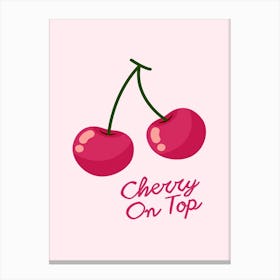 Cherry On Top 1 Canvas Print