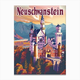 Neuschwanstein Canvas Print