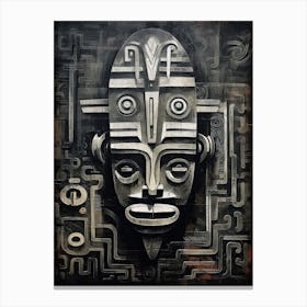 Mask Of The Gods, Native American Canvas Print
