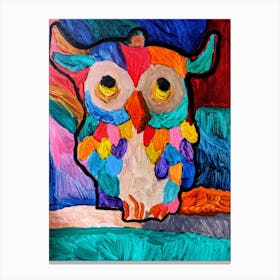 Olivia Owl by Drew Canvas Print