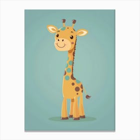 Cute Giraffe 3 Canvas Print