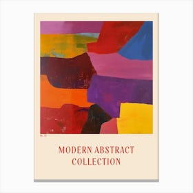 Modern Abstract Collection Poster 52 Canvas Print