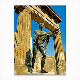 Roman Statue Canvas Print