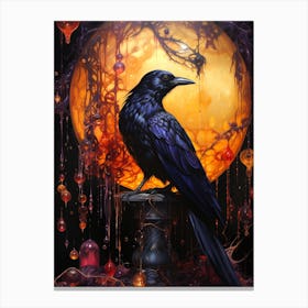 Raven Canvas Print