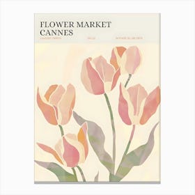 Flower Market Cannes 1 Canvas Print