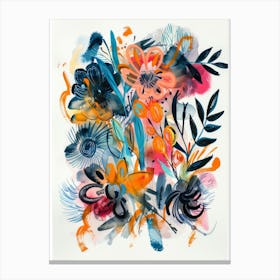 'Flora' 6 Canvas Print