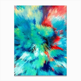 Acrylic Extruded Painting 300 Canvas Print