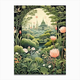 Shanghai Botanical Garden China Henri Rousseau Style 1 Canvas Print