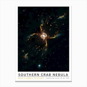 Southern Crab Nebula Canvas Print