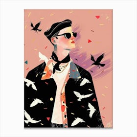 Fashion Illustration 14 Canvas Print