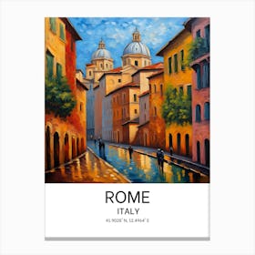 Rome Italy Canvas Print