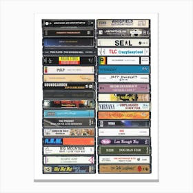 1994 Music - Cassette Print - Born in '94 Canvas Print