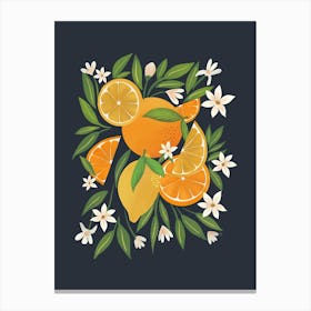 Citrus Burst Canvas Print