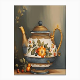 Teapot Canvas Print