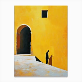 'The Yellow Door', Mexico Canvas Print