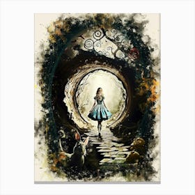 Alice In Wonderland Canvas Print