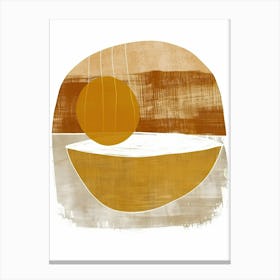 Fulda Streamline - Minimalist Bauhaus Canvas Print