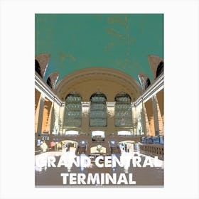 Grand Central Terminal, New York, Landmark, Wall Print, Wall Art, Poster, Print, Canvas Print