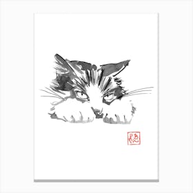 Boudeur Cat Canvas Print