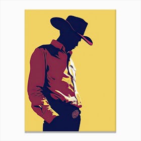 The Cowboy’s Solitude Canvas Print