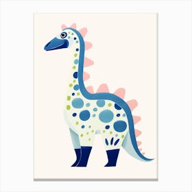 Nursery Dinosaur Art Anchisaurus 1 Canvas Print