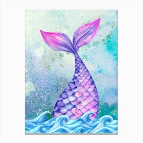Mermaid spirit Canvas Print