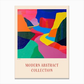 Modern Abstract Collection Poster 36 Canvas Print