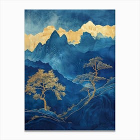 Chinese Mountains 64 Canvas Print