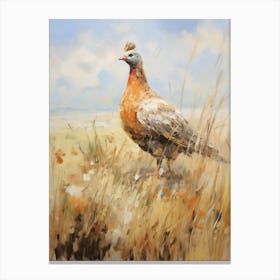 Bird Painting Pheasant 4 Canvas Print