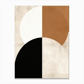 Mid Century Medley; Shape Symphony Canvas Print