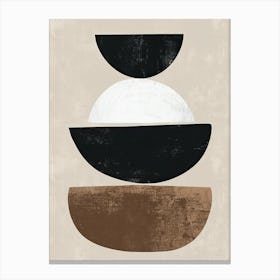 Kengtung Stone Park Bauhaus Minimalist Canvas Print