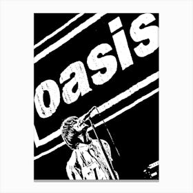 liam gallagher oasis britpop music band 28 Canvas Print