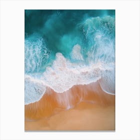 Aerial View Of The Ocean 3 Canvas Print