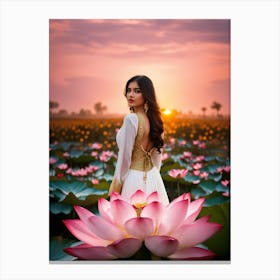 Lotus Flower 86 Canvas Print