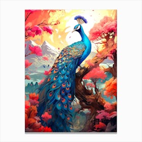 Peacock 6 Canvas Print
