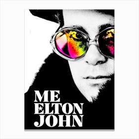 Me Elton John Canvas Print