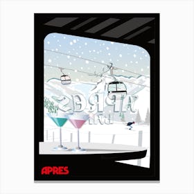 Apres Ski Canvas Print