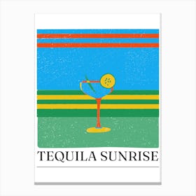 Tequila Sunrise 3 Canvas Print