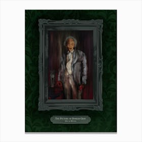 Book Cover - Dorian Gray by Oscar Wilde Canvas Print