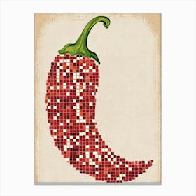 Red Chili Pepper 1 Canvas Print