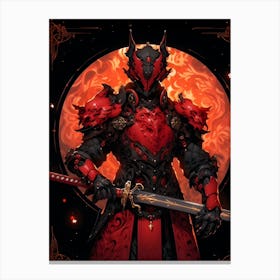 Red Devil Canvas Print