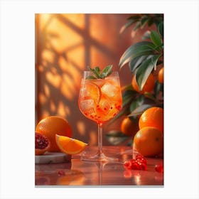 Aperol Spritz Art Print 191 Canvas Print