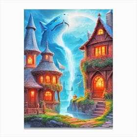 Fairytale Castle 14 Canvas Print