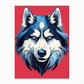 Husky Dog Canvas Print