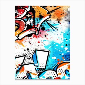 Graffiti Art 1 Canvas Print