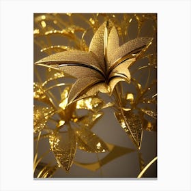 Gold Leaf Canvas Print