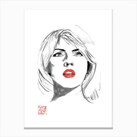 Blondie 2 Canvas Print