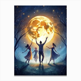 Full Moon Canvas Print